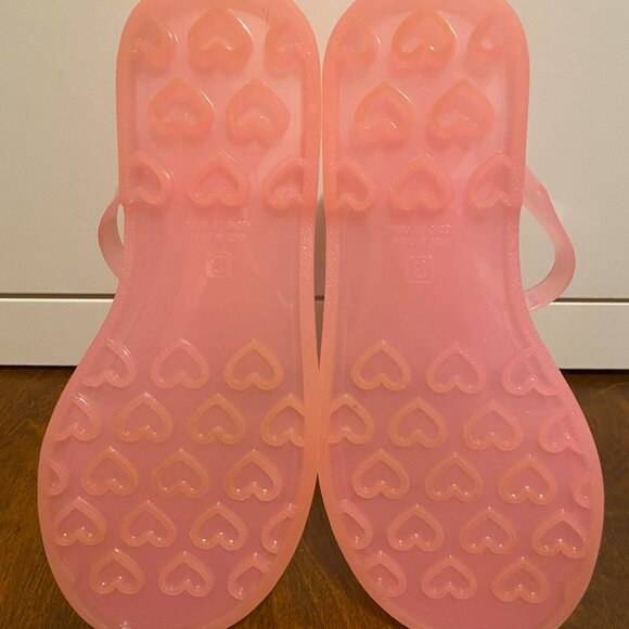 Old Navy Girls Jelly Fisherman Pink Sandals Size 2 - Picture 2 of 2